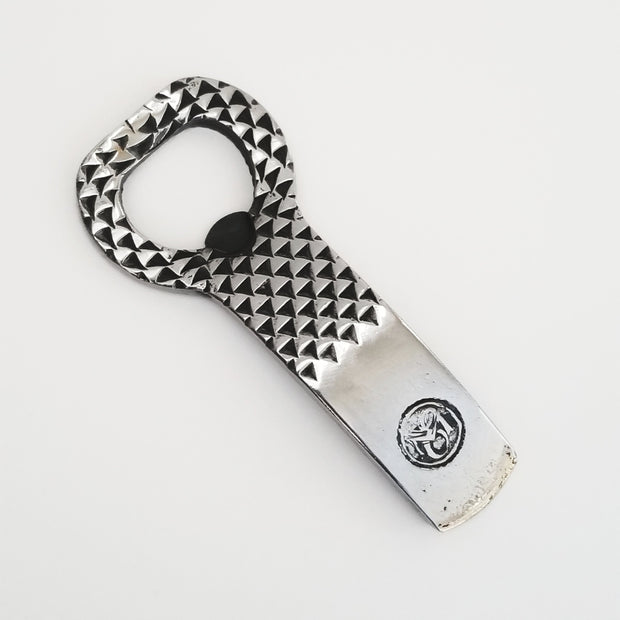 Handcrafted Polished Forged Rasp Bottle Opener