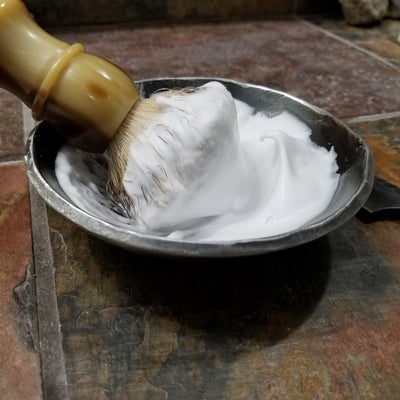 Shaving Lather Bowl Stainless Steel Hand Forged