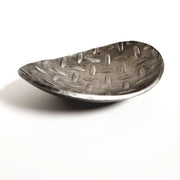 Steel Oval Hand Forged Diamond Plate Bowl